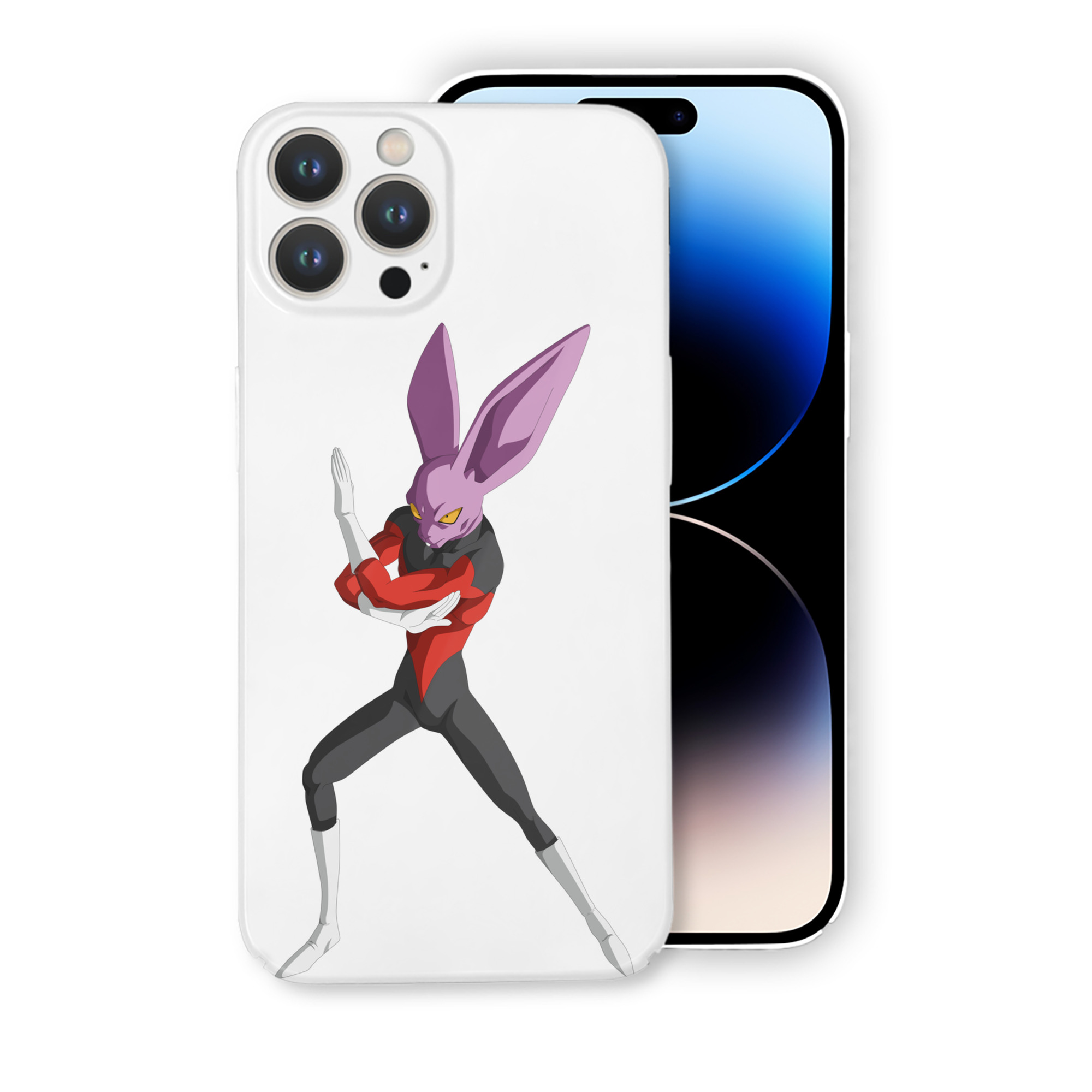 （画像用） ドラゴンボール ビルス 破壊神ビルス DRAGON BALL Beerus Birusu 【iPhone 14シリーズ対応】ハードケース